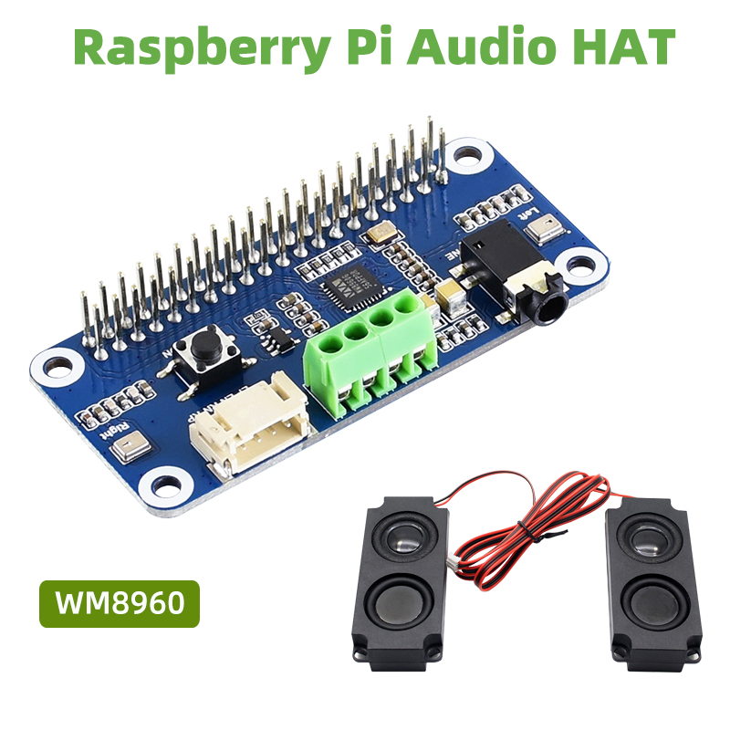 Pi Zero W Board - Raspberry Pi Hi-Fi Sound Card WM8960