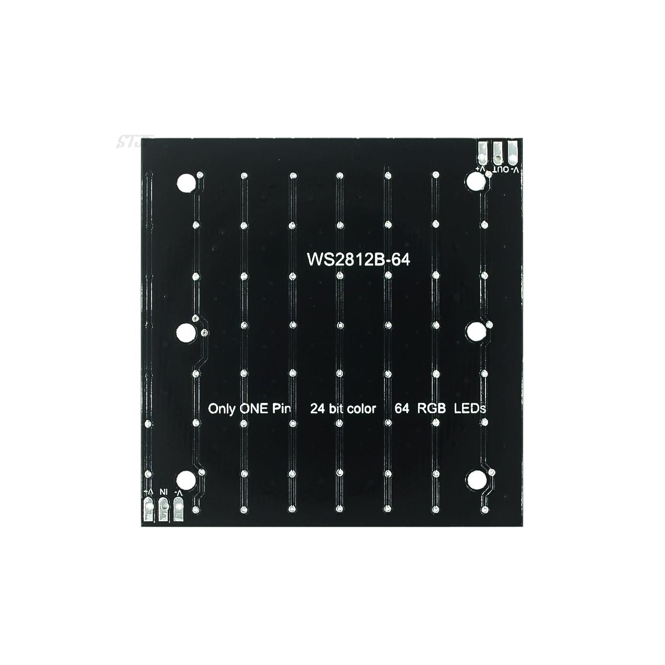WS2812 smd LED 5050 RGB 8x8 64 - Rgb Led Matrix 8X8 recension och pris