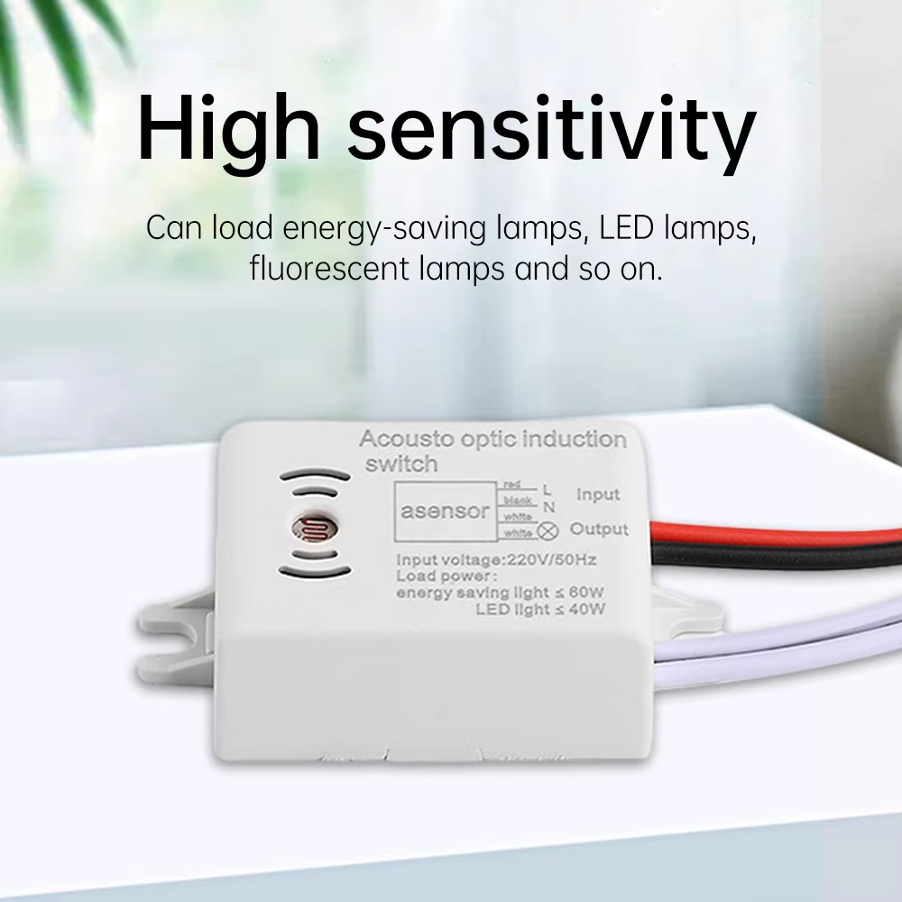 Sound Voice Sensor Switch Smar - Home Automation Industry recension och pris