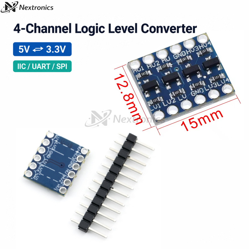 1/3/5/10PCS 4 Channel IIC I2C  - Level Shifter 3.3V recension och pris