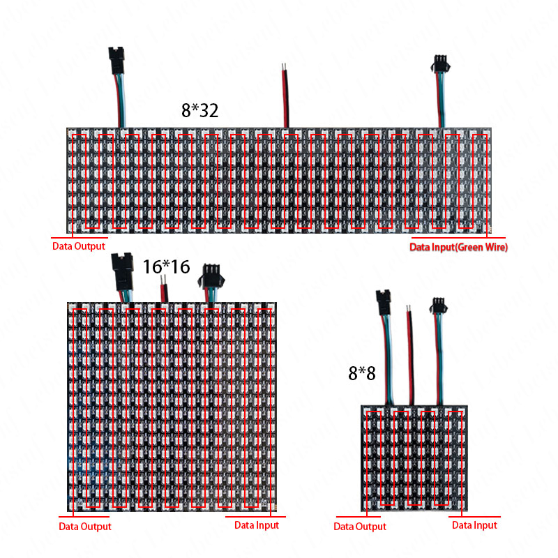 LED Digital Pixels Screen WS28 - Rgb Led Matrix 8X8 recension och pris