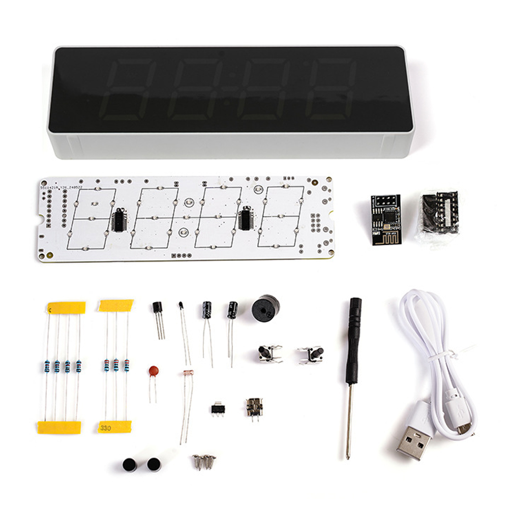 ESP8266 IoT Colorful WiFi Cloc - Home Automation Diy recension och pris