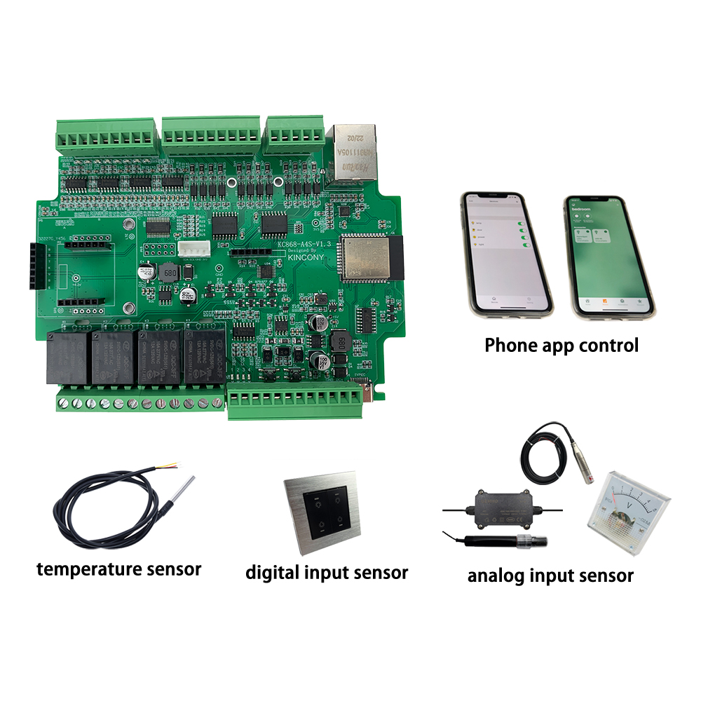 KC868-A4S ESP32 ESPhome Tasmot - Home Automation With Arduino recension och pris