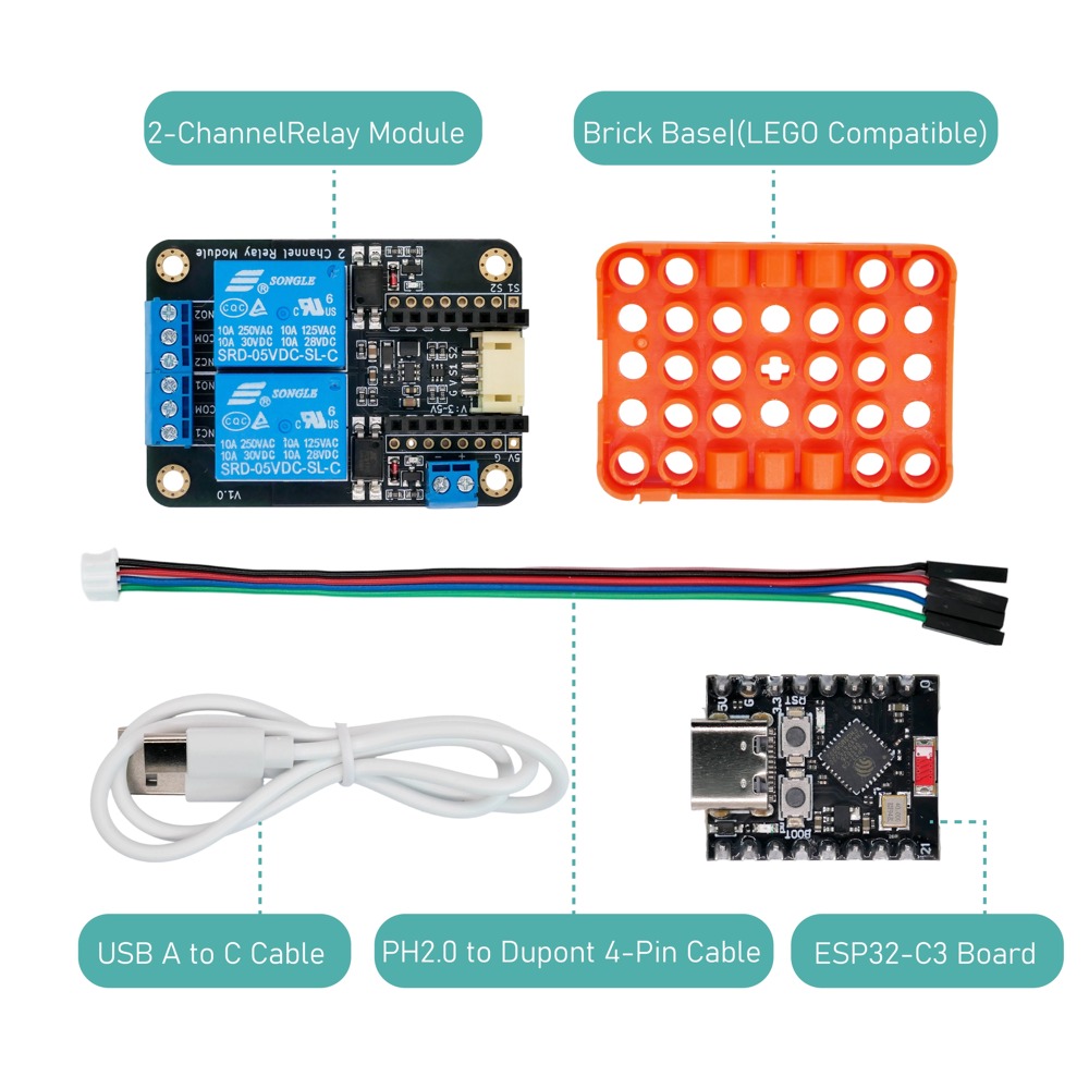 2CH Relay Module Input5V Activ - Home Automation With Arduino recension och pris