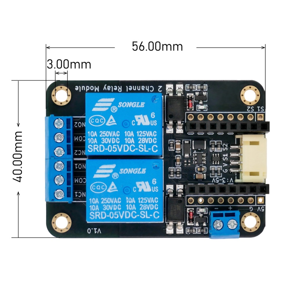 2CH Relay Module Input5V Activ - Home Automation With Arduino recension och pris