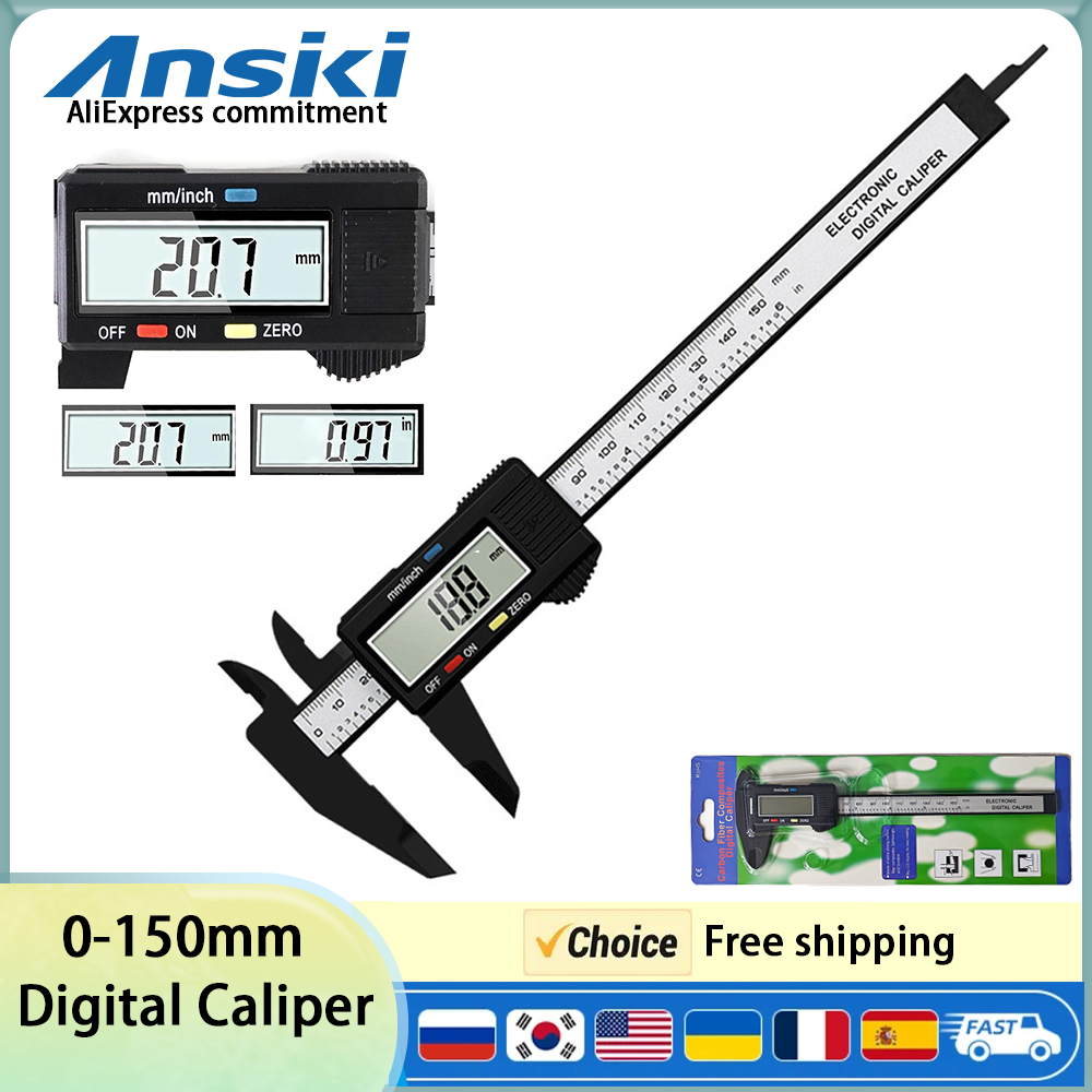 Vernier Caliper 0-150mm Digita - Home Automation System Diy recension och pris