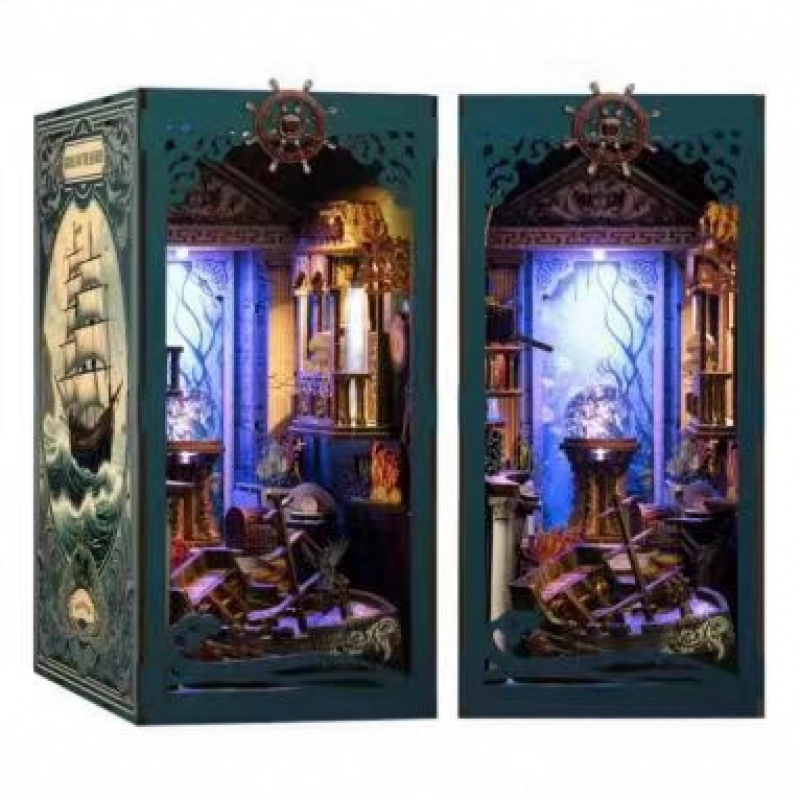 3D Wooden DIY Bookend Puzzle H - Home Automation Diy Kit recension och pris