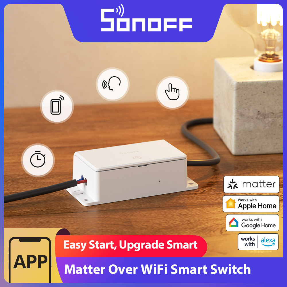 SONOFF BASIC-1GS Matter Over W - Sonoff Basic Switch recension och pris
