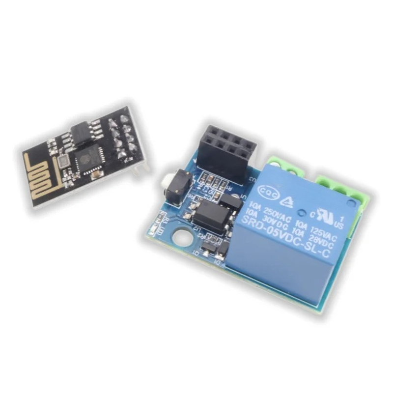 ESP8266 ESP-01S 5V WiFi Relay  - Home Automation With Arduino recension och pris