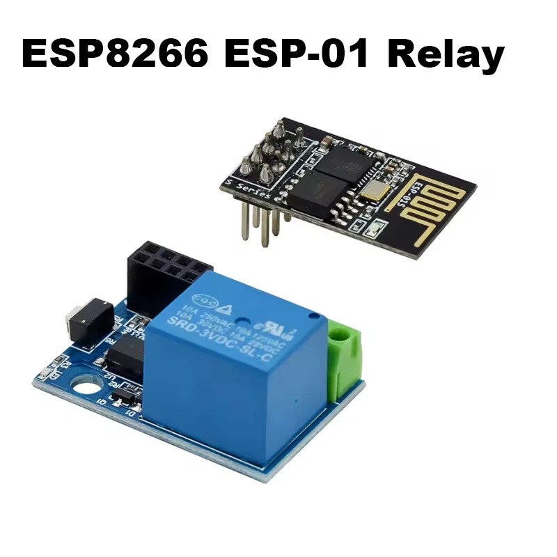 ESP8266 ESP-01S 5V WiFi Relay  - Home Automation With Arduino recension och pris