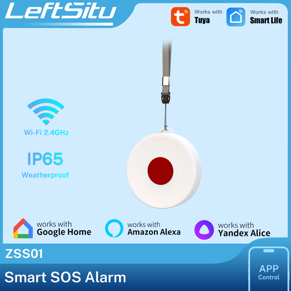 Tuya ZigBee Smart Button IP65  - Home Automation Diy recension och pris