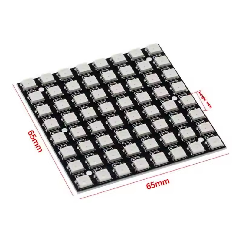 WS2812 LED 5050 RGB 8x8 64 Bit - Rgb Led Matrix 8X8 recension och pris