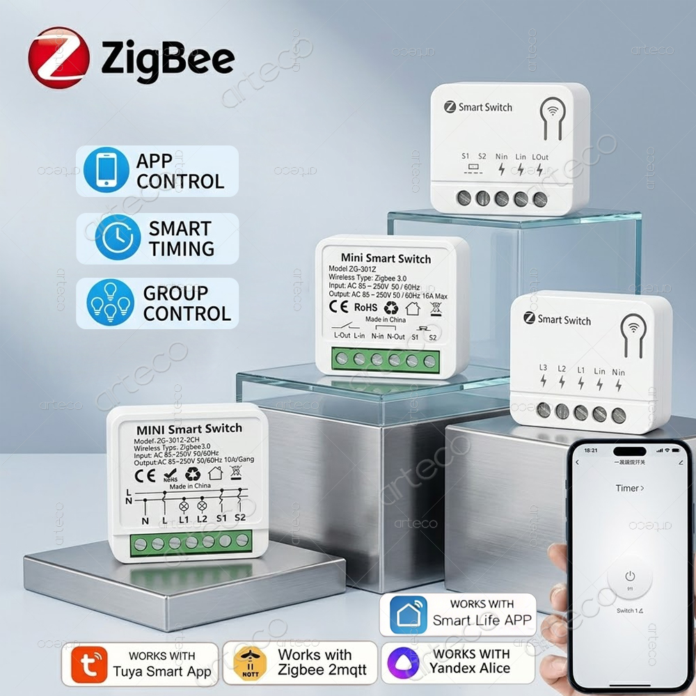 Tuya Zigbee Mini DIY Smart Swi - Home Automation Diy recension och pris