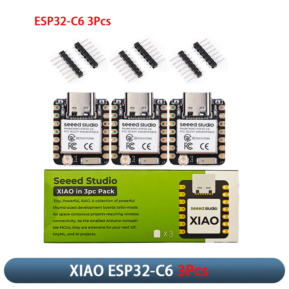 XIAO ESP32-C6 3Pcs Development - Home Automation With Arduino recension och pris