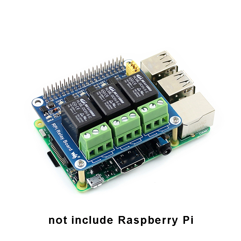 3 Channel Relay Expansion Boar - Home Automation Raspberry Pi recension och pris