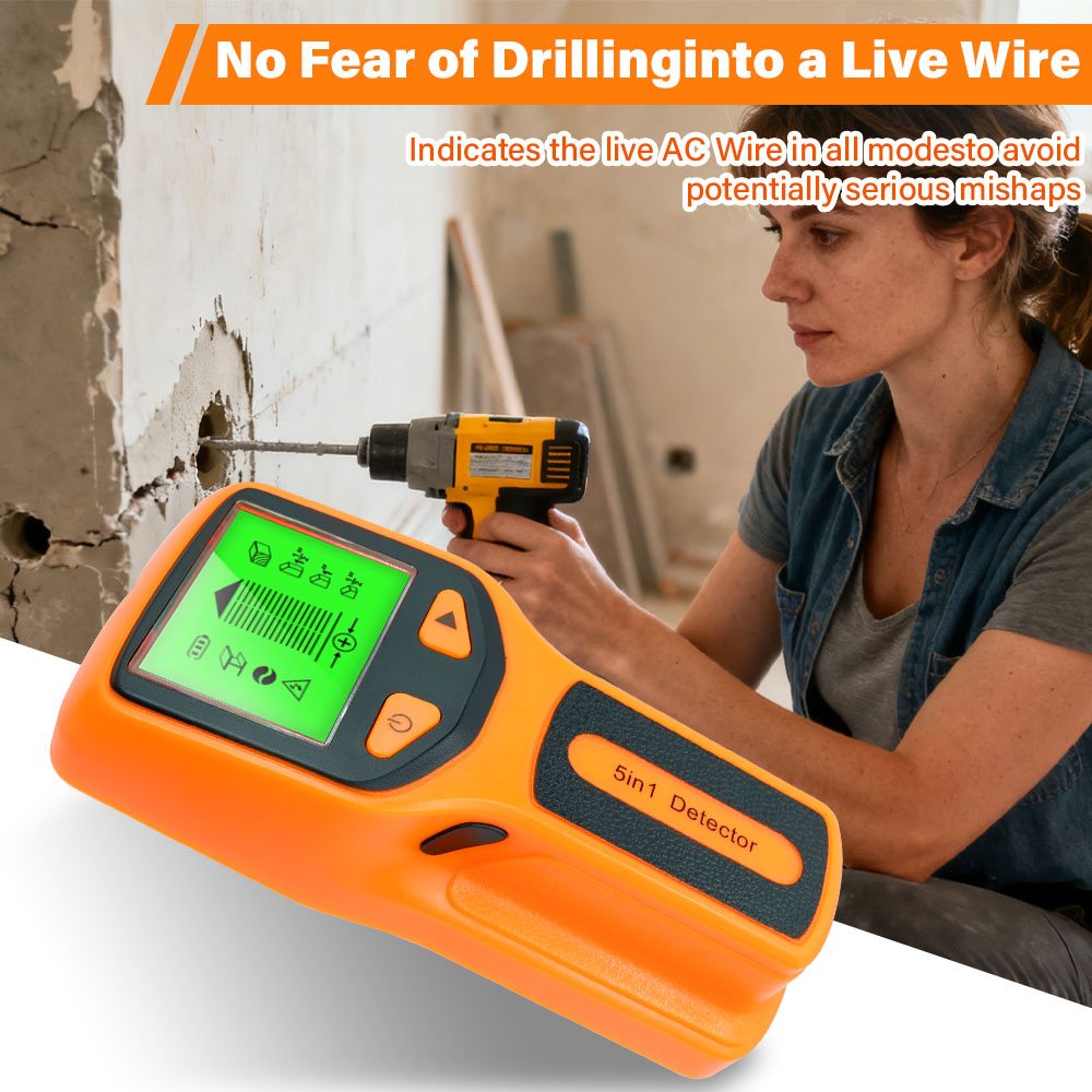 New 5-in-1 Wall Detector Handh - Water Leak Detector Wired recension och pris