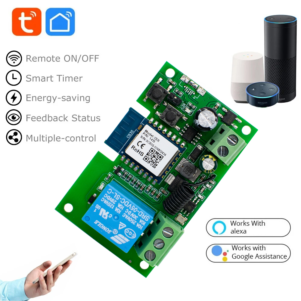 1CH Tuya Smart Remote Control  - Home Automation Diy recension och pris
