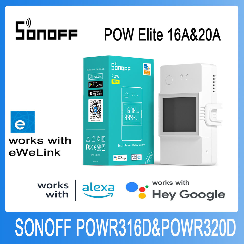 SONOFF Pow Elite Power Meter W - Sonoff Basic Switch recension och pris