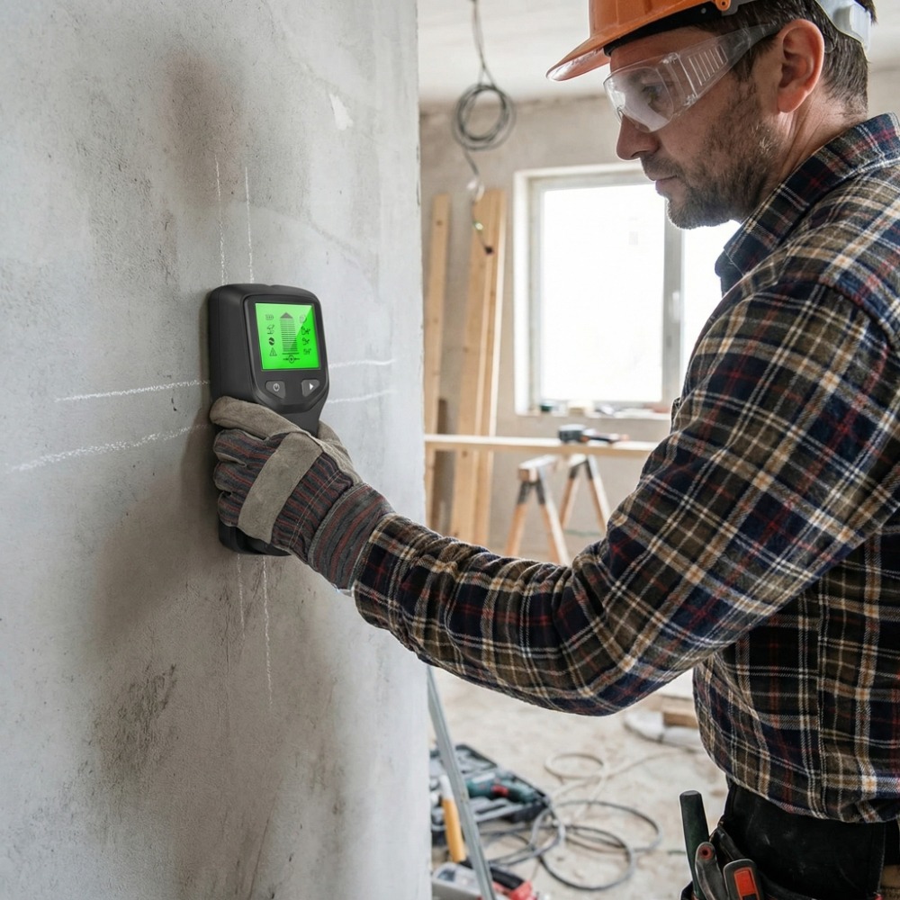 5 in 1 Digital Stud Detector H - Water Leak Detector Wired recension och pris