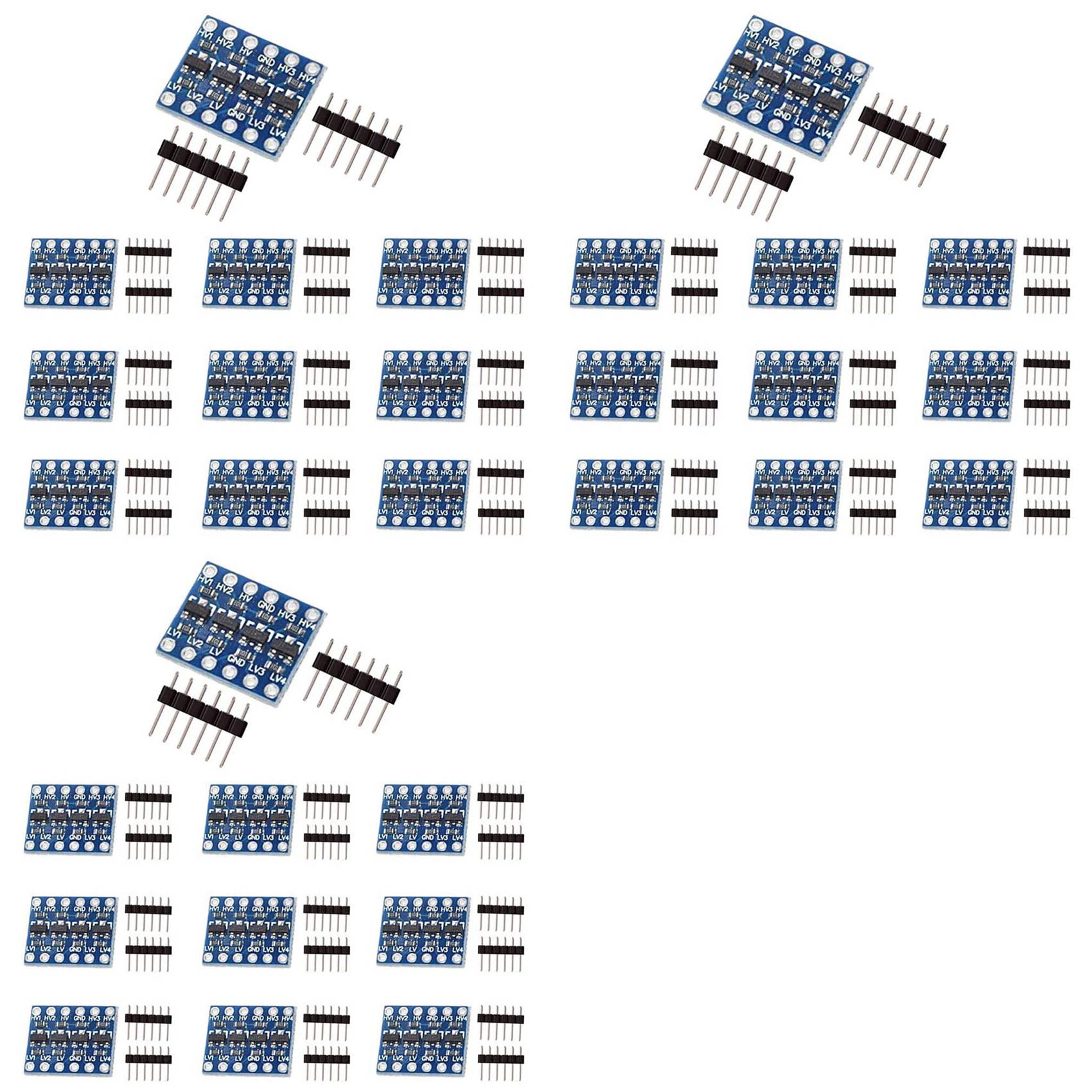 JABS-30Pcs 4 Channel IIC I2C L - Level Shifter 3.3V recension och pris