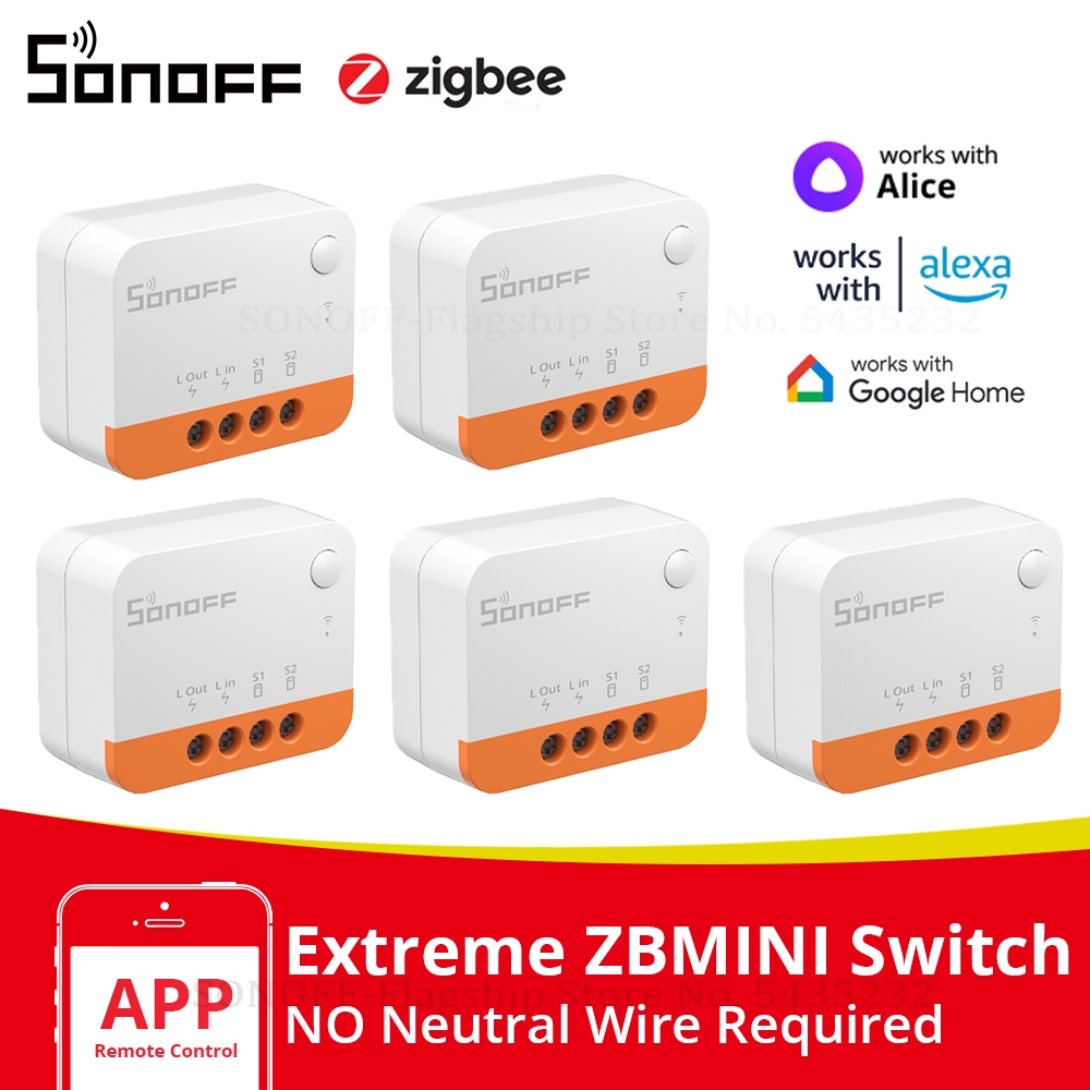 Itead SONOFF ZBMINI-L2 Zigbee  - Sonoff Basic Switch recension och pris