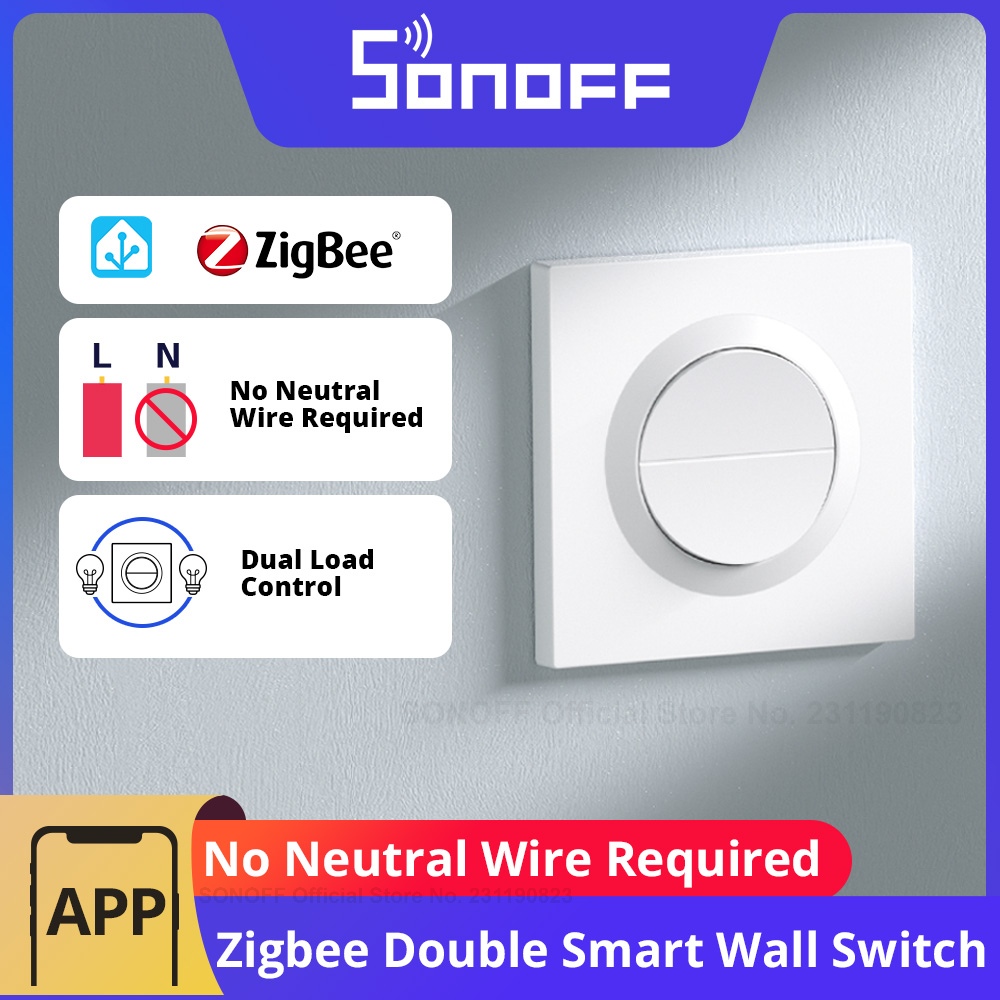 SONOFF Orb-ZBW2L Zigbee 2-Gang - Sonoff Basic Switch recension och pris