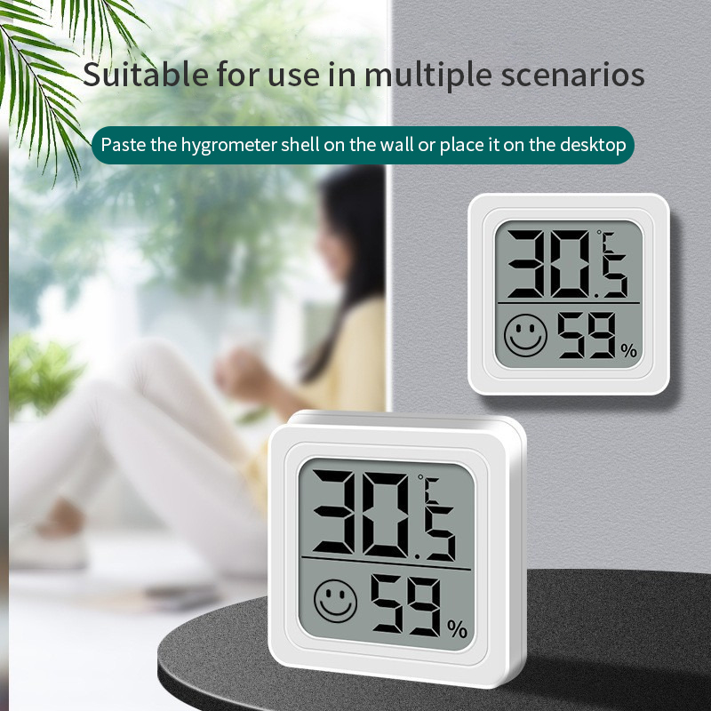 LCD Digital Thermometer Hygrom - Home Automation Industry recension och pris