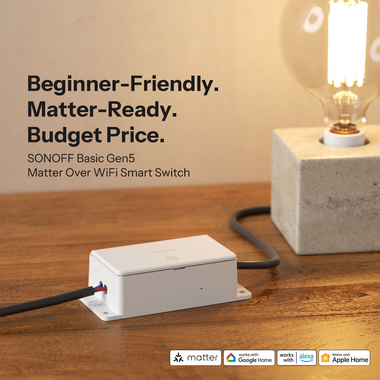 SONOFF Basic Gen5 (BASIC-1GS ) - Sonoff Basic Switch recension och pris