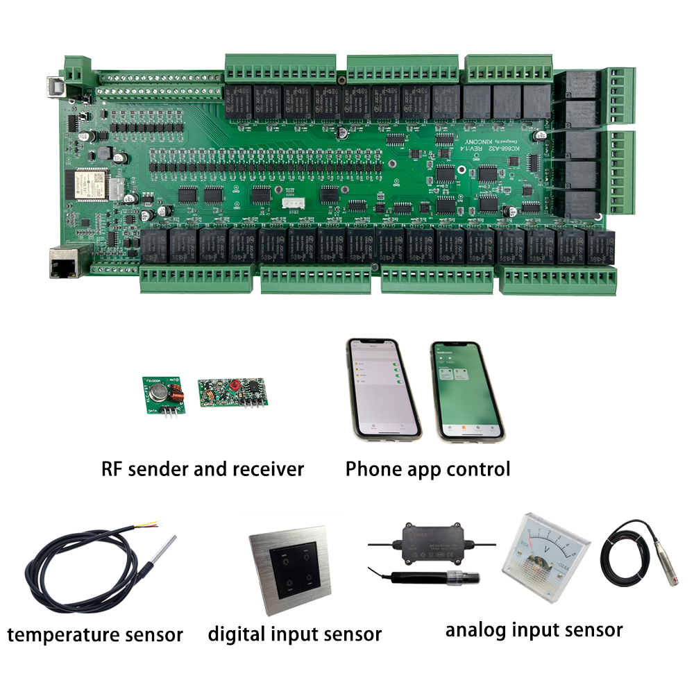 KC868-A32 ESP32 Wifi  RS232 US - Home Automation With Arduino recension och pris