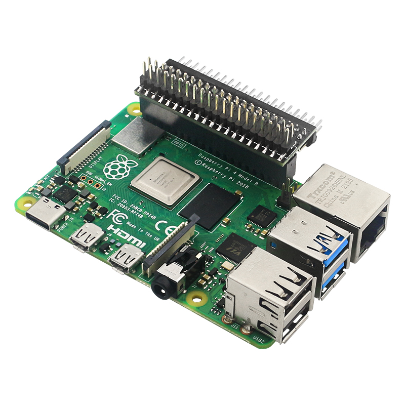 Raspberry Pi 40 Pin GPIO Exten - Pi Zero W Board recension och pris